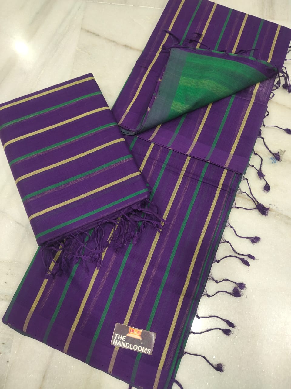 Mangalagiri Pure Handloom Cotton by Cotton Saree