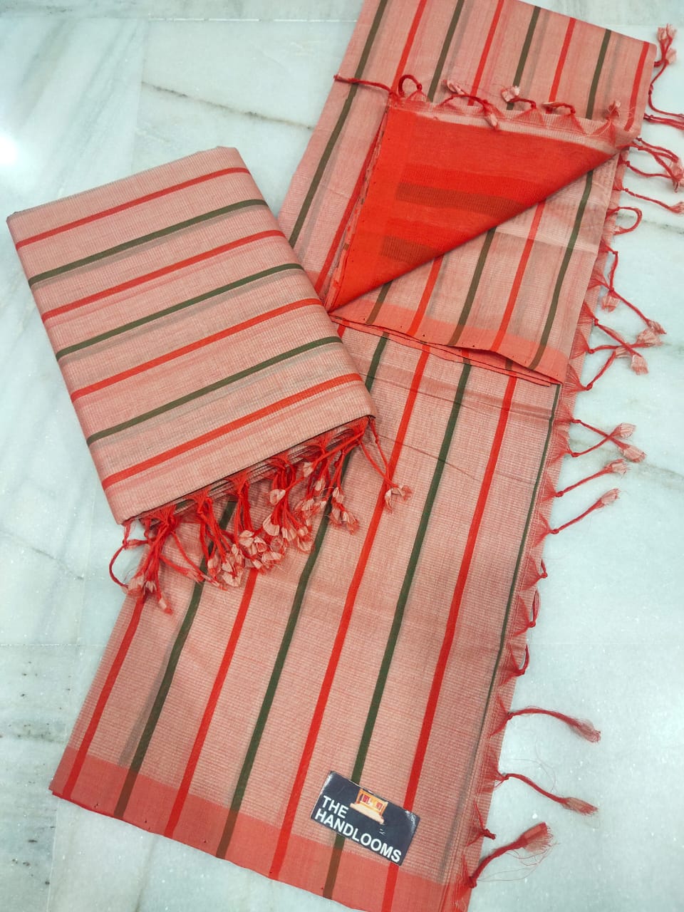 Mangalagiri Pure Handloom Cotton by Cotton Saree