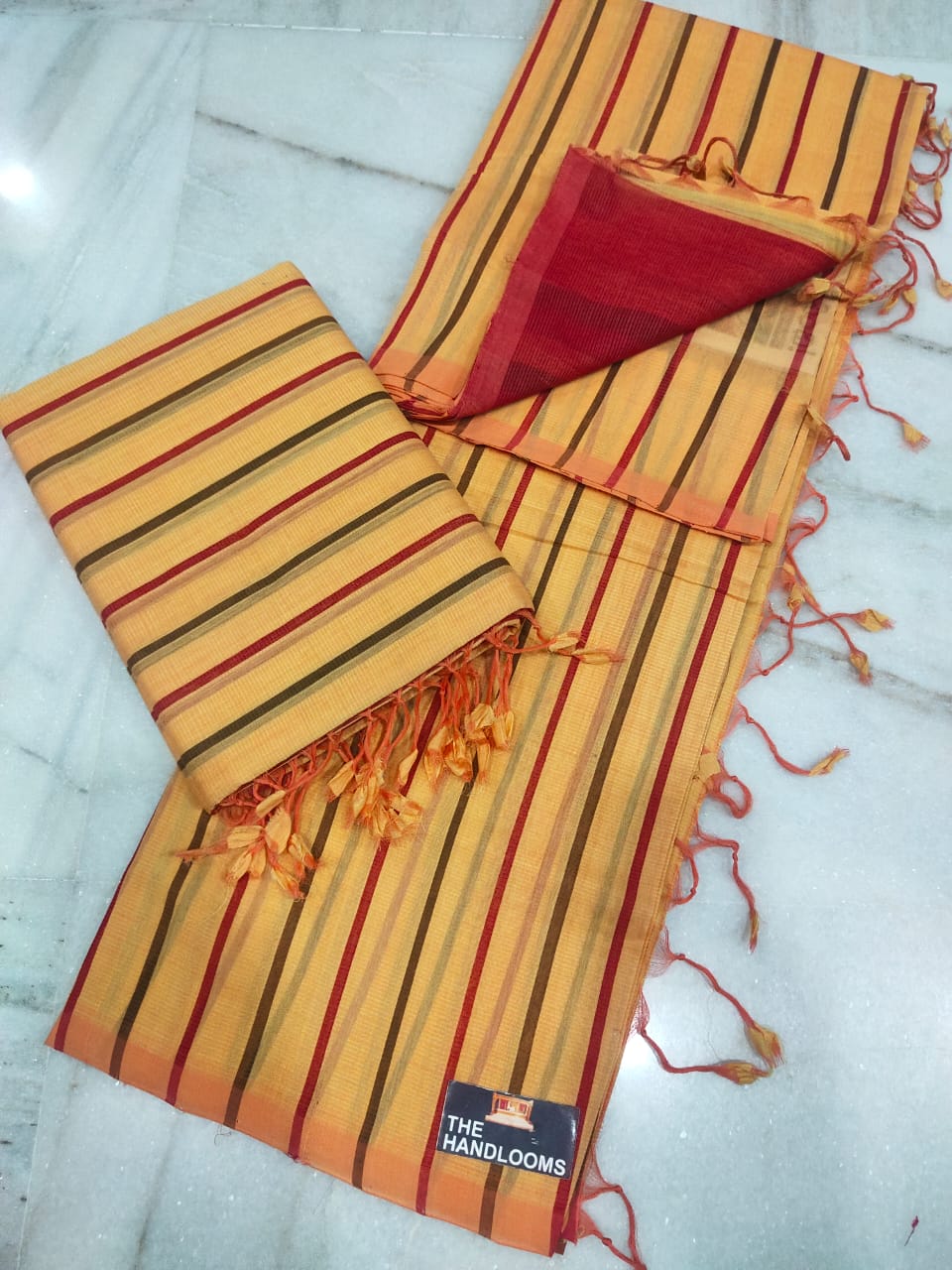 Mangalagiri Pure Handloom Cotton by Cotton Saree