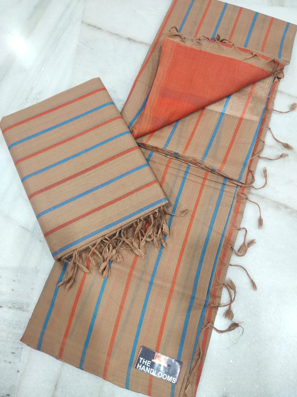 Mangalagiri Pure Handloom Cotton by Cotton Saree