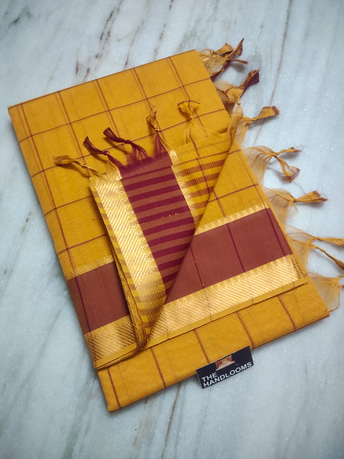 Mangalagiri Pure Handloom Cotton by Cotton Saree