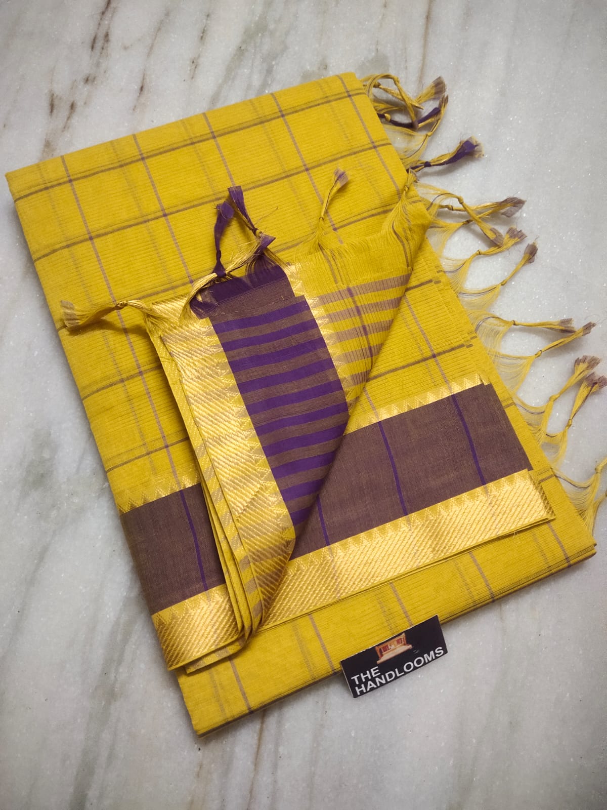 Mangalagiri Pure Handloom Cotton by Cotton Saree