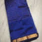 Mangalagiri pattu two side zari border middle zari check saree