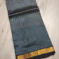 Mangalagiri pattu two side zari border middle zari check saree