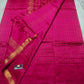 Mangalagiri pattu two side zari border middle zari check saree