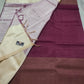 Mangalagiri Pure Handloom Pattu by Cotton Saree