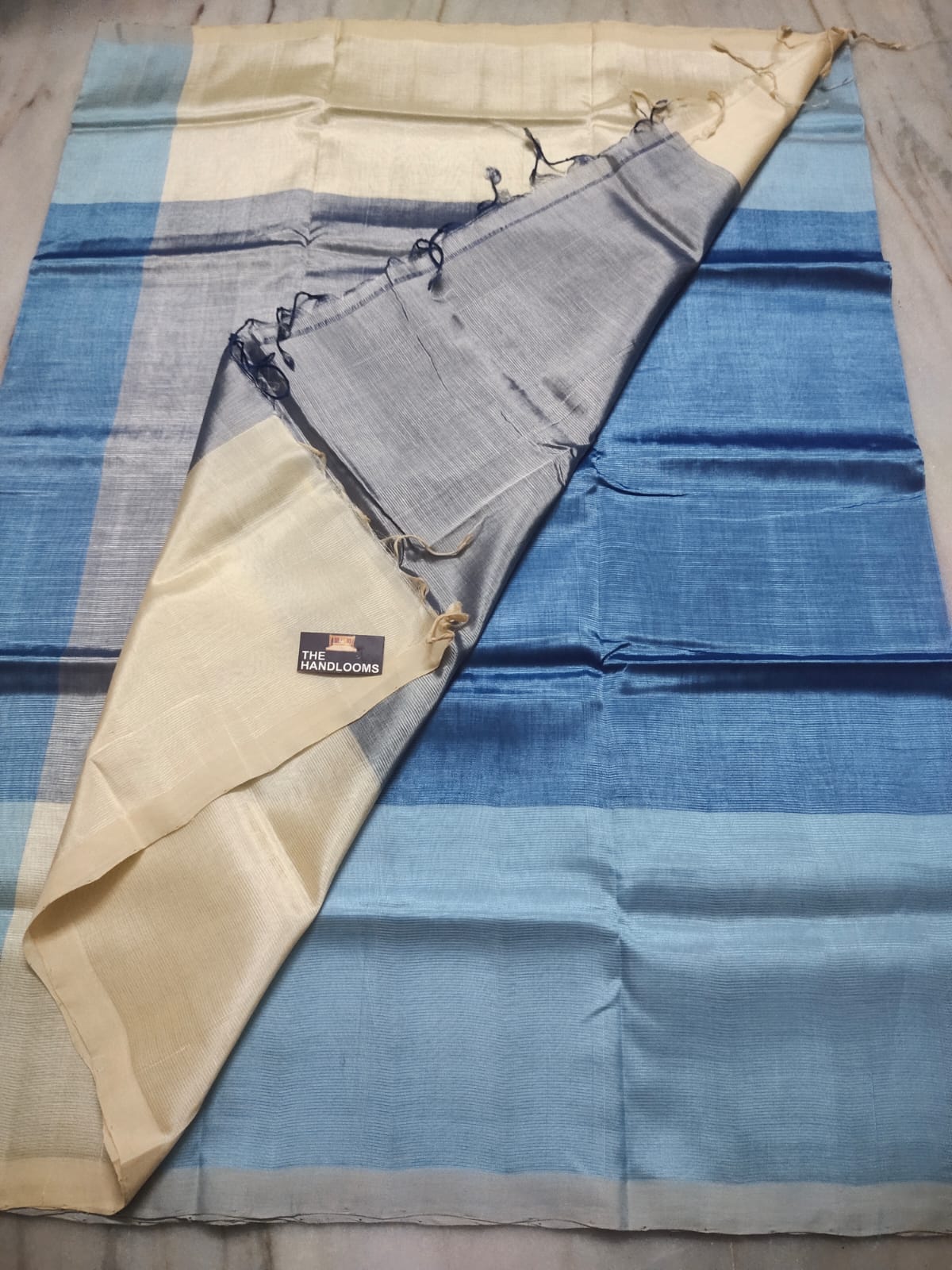 Mangalagiri Pure Handloom Pattu by Cotton Saree