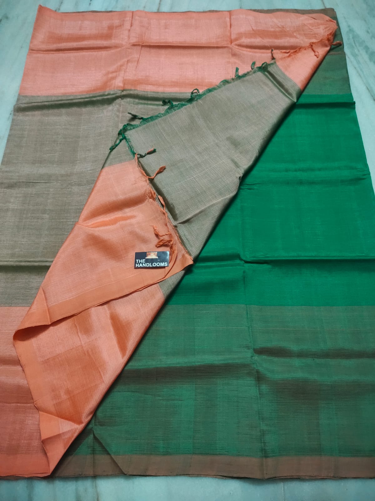 Mangalagiri Pure Handloom Pattu by Cotton Saree