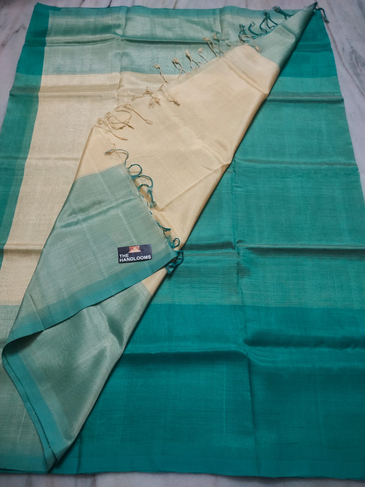 Mangalagiri Pure Handloom Pattu by Cotton Saree
