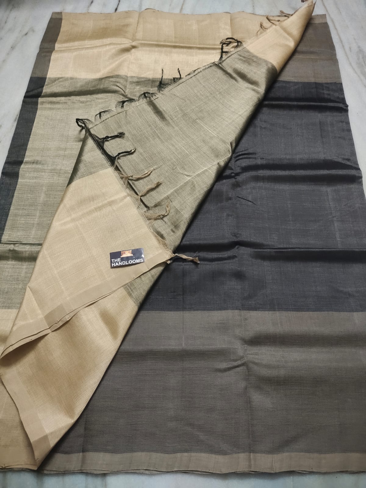 Mangalagiri Pure Handloom Pattu by Cotton Saree