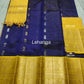 Mangalagiri Pure Handloom Orginal Kuppatam Pattu Silk Cotton Lehenga Material