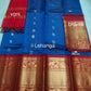 Mangalagiri Pure Handloom Orginal Kuppatam Pattu Silk Cotton Lehenga Material