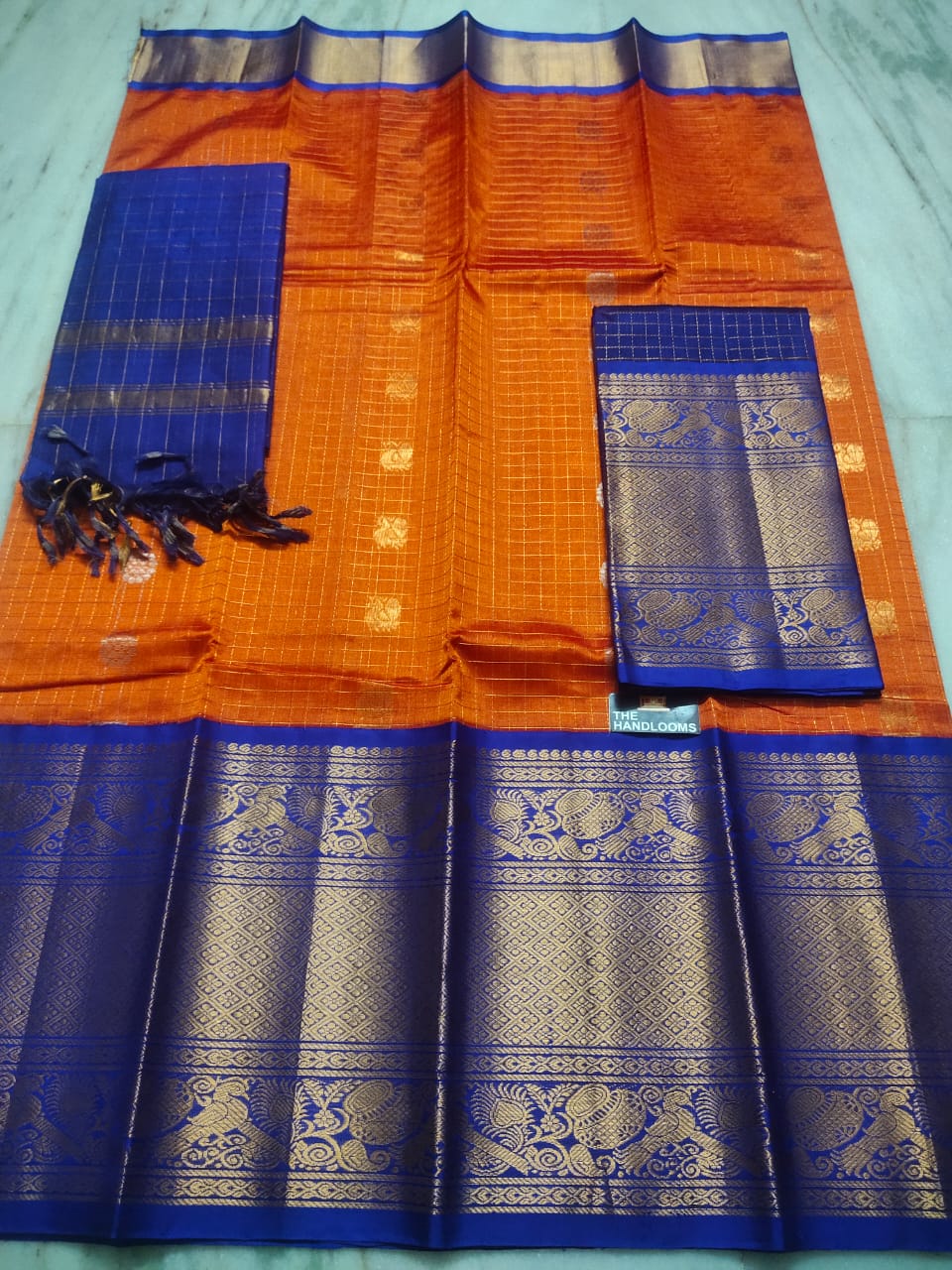 Mangalagiri Pure Handloom Orginal Kuppatam Pattu Silk Cotton Lehenga Material