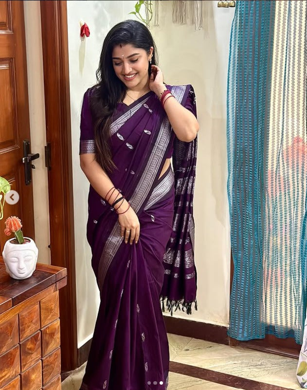 Kalyani Cotton Silk Saree