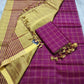 Mangalagiri Pure Handloom Pattu by Cotton Saree