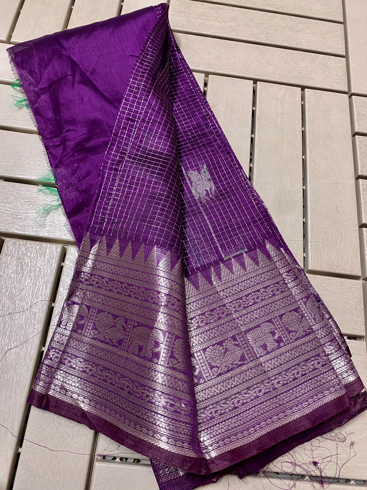 Kuppadam Pattu Kanchi Border Saree