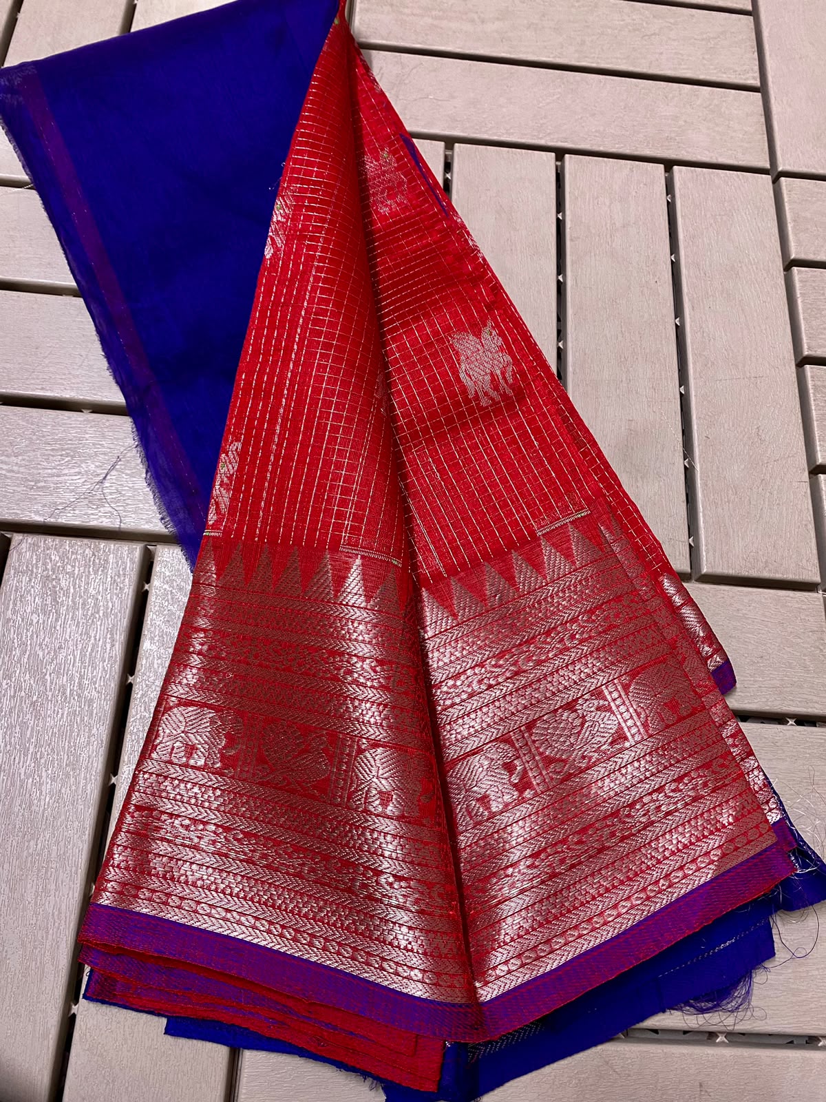 Kuppadam Pattu Kanchi Border Saree