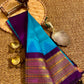 Mangalagiri pure kuppatam pattu silk cotton temple border saree