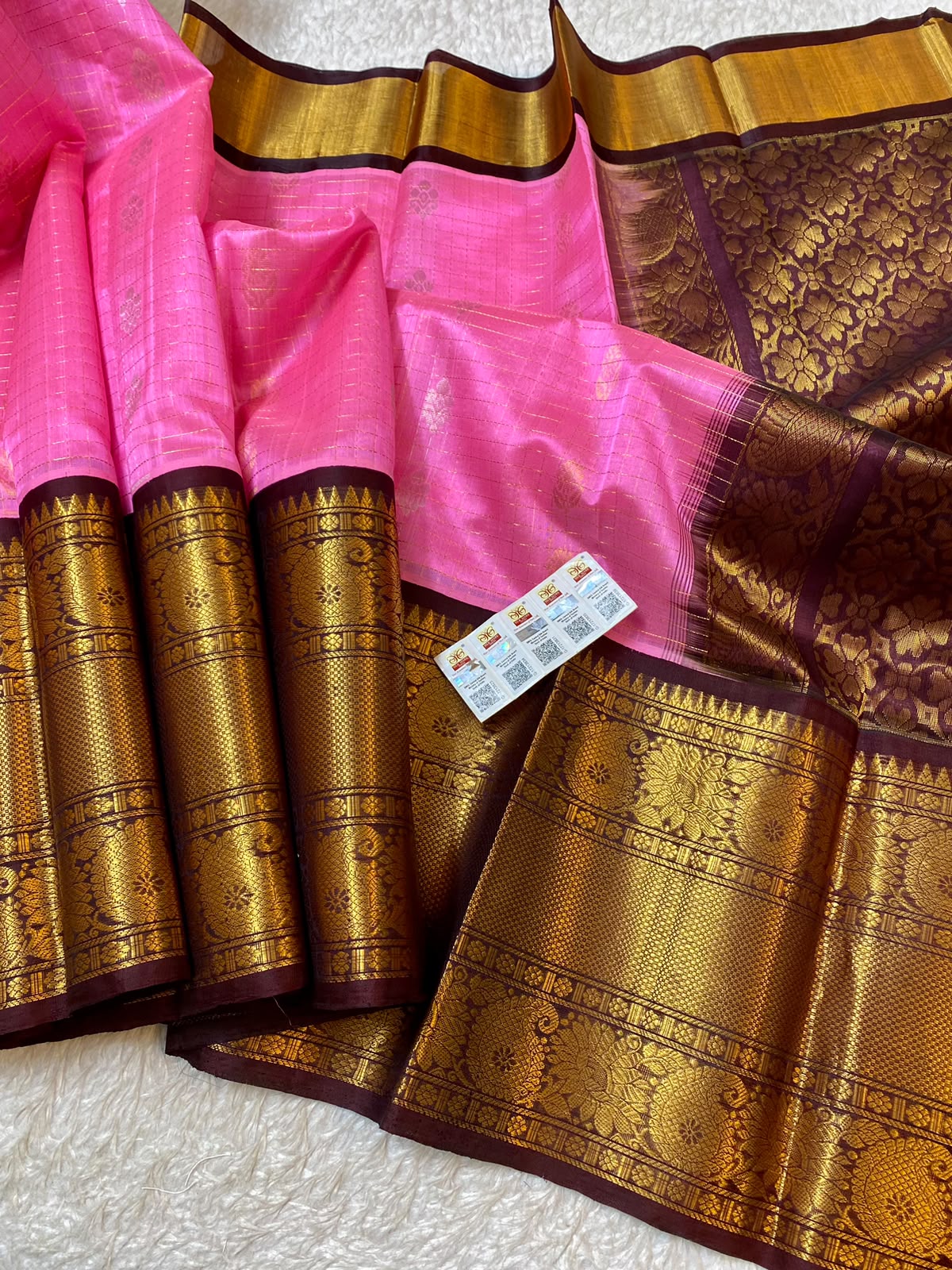 Mangalagiri pure kuppatam pattu silk cotton saree