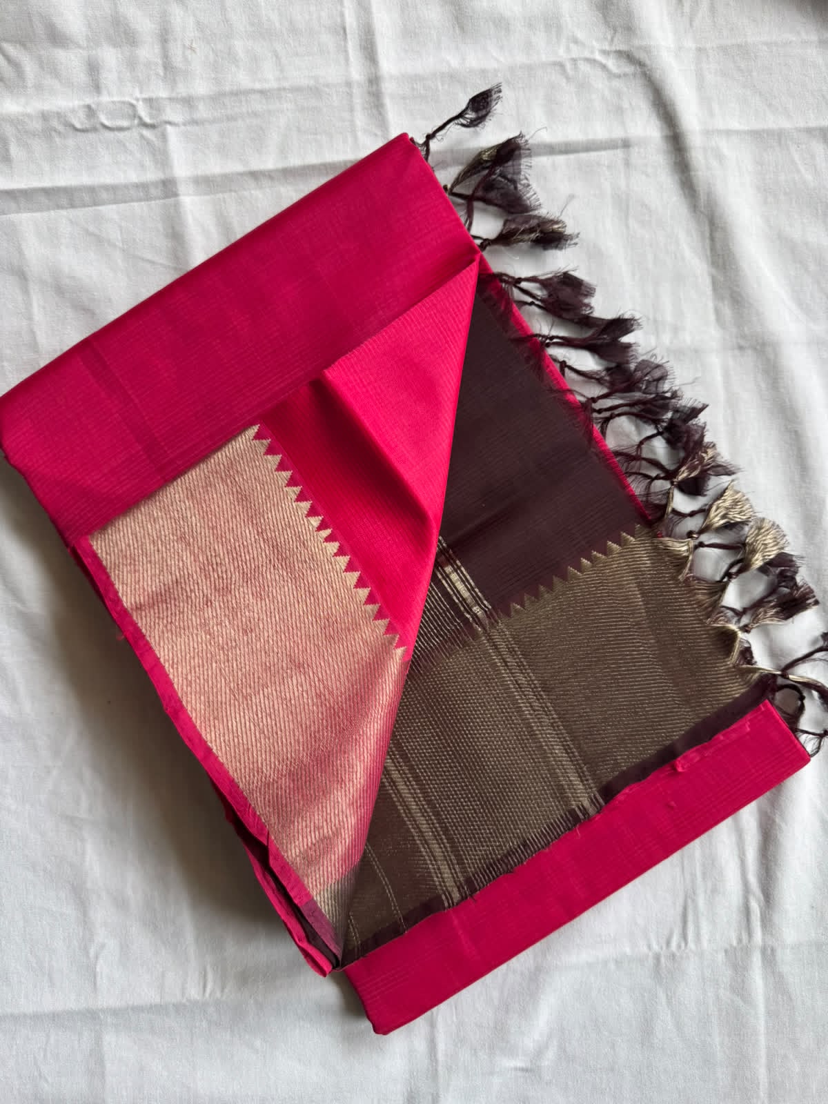 Mangalagiri pure pattu by cotton saree