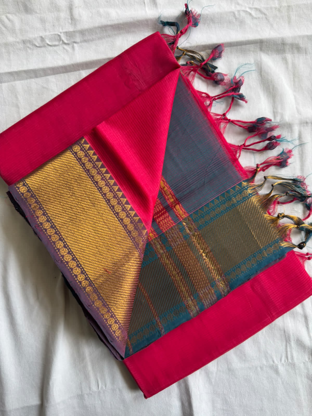 Mangalagiri pure pattu by cotton saree