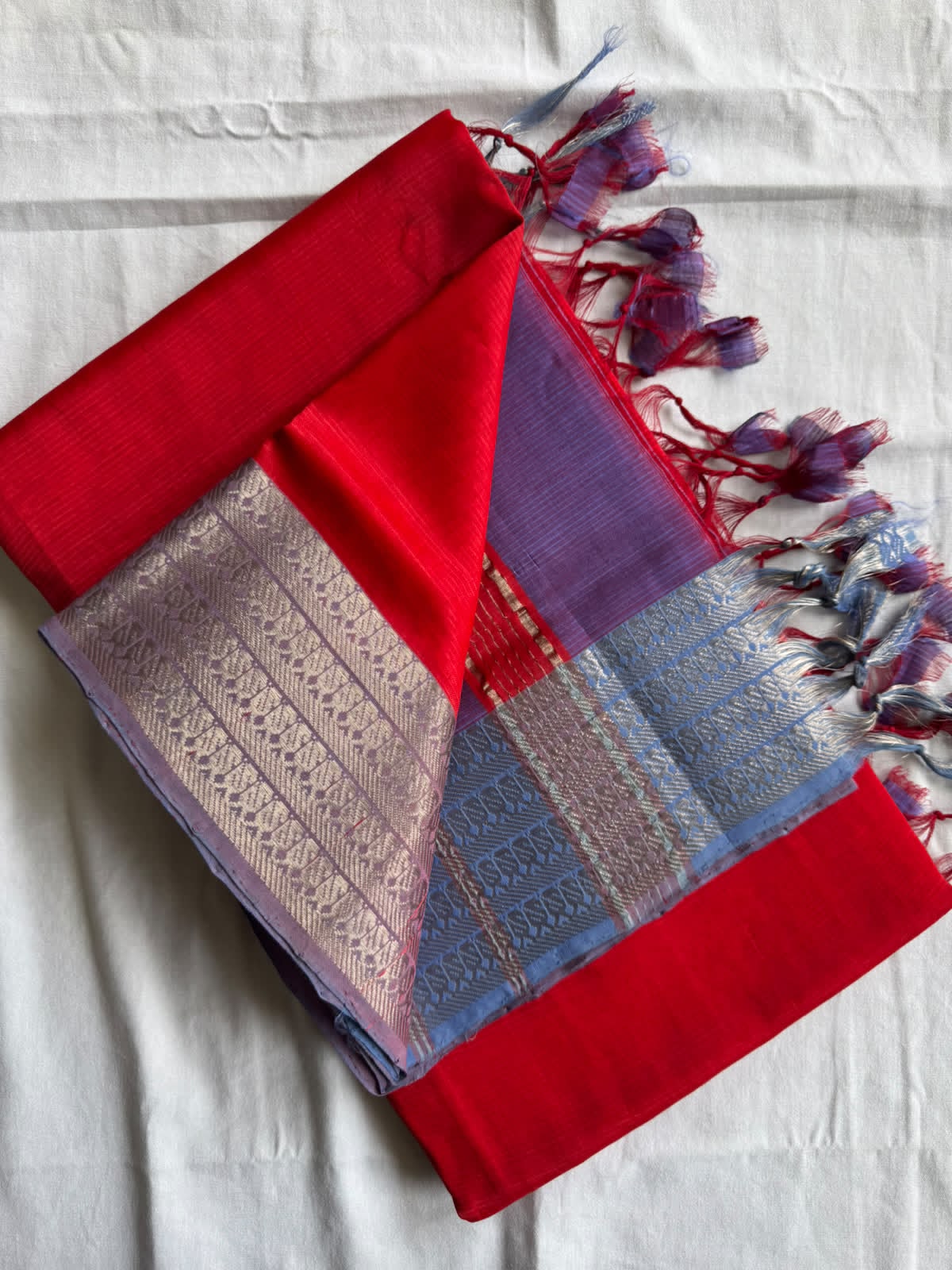 Mangalagiri pure pattu by cotton saree