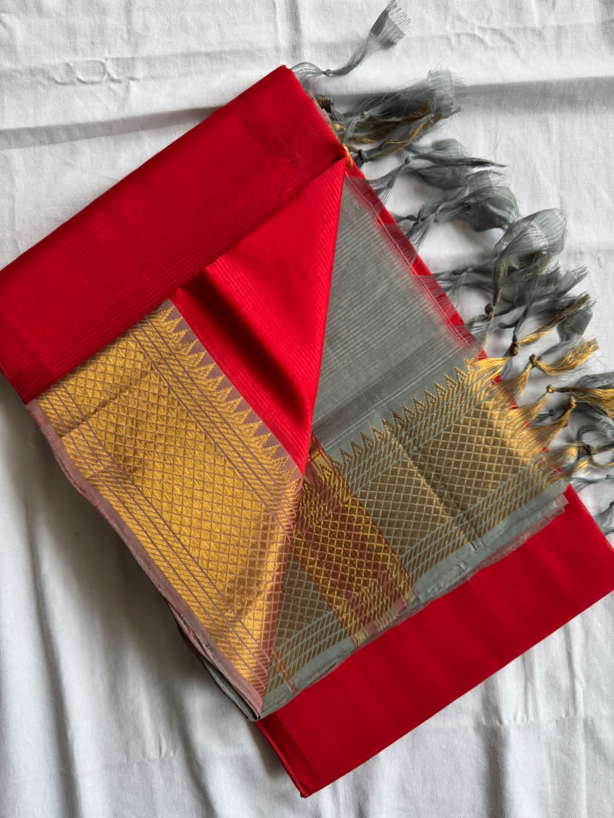 Mangalagiri pure pattu by cotton saree