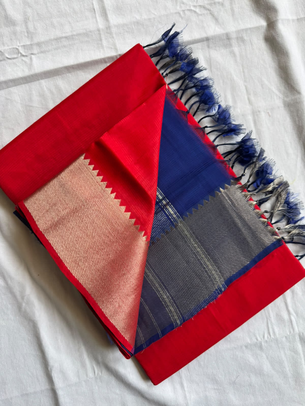 Mangalagiri pure pattu by cotton saree