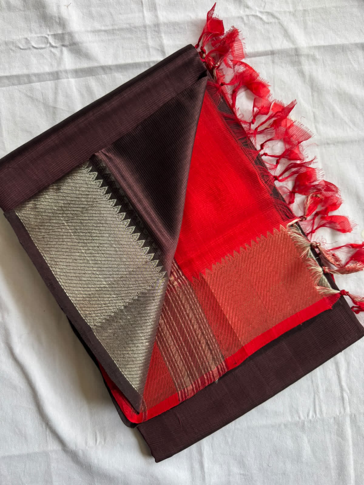 Mangalagiri pure pattu by cotton saree