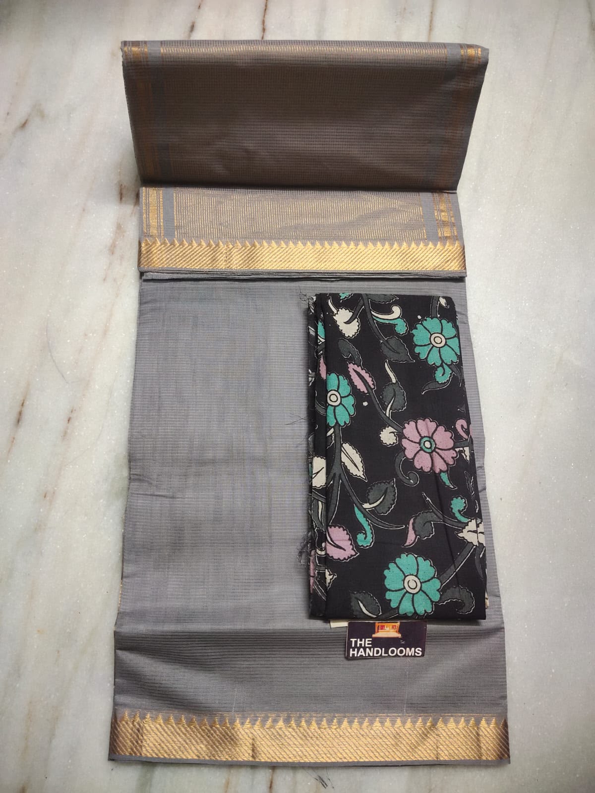 Mangalagiri Pure Handloom Original Cotton by Cotton Saree