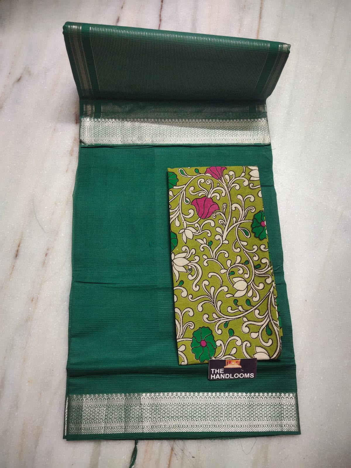 Mangalagiri Pure Handloom Original Cotton by Cotton Saree