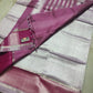 Mangalagiri pattu plain check saree