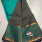 Mangalagiri pattu plain check saree