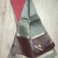 Mangalagiri pattu plain check saree