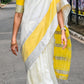 Mangalagiri Handloom Pattu by Cotton Saree