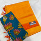 Mangalagiri plain pattu by cotton handloom saree