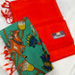 Mangalagiri plain pattu by cotton handloom saree