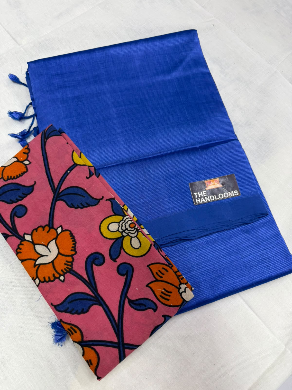 Mangalagiri plain pattu by cotton handloom saree
