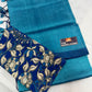 Mangalagiri plain pattu by cotton handloom saree