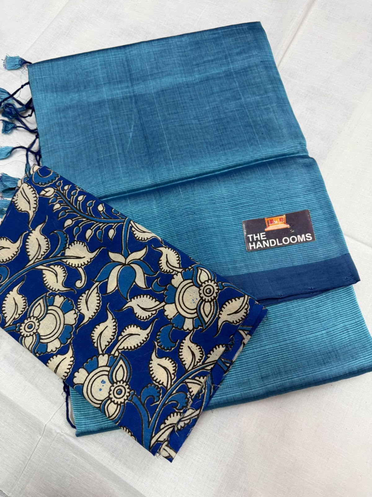 Mangalagiri plain pattu by cotton handloom saree