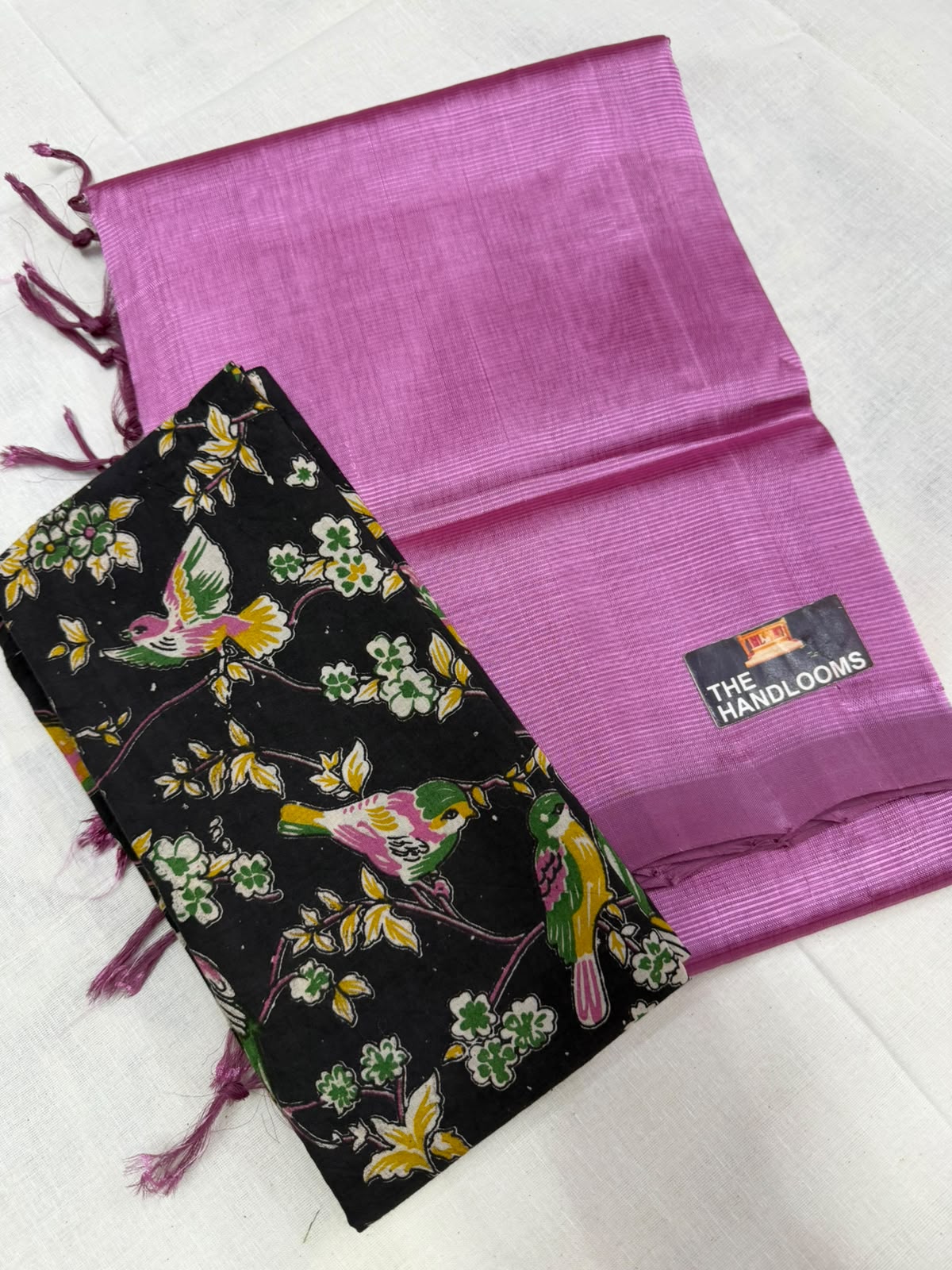 Mangalagiri plain pattu by cotton handloom saree