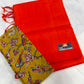 Mangalagiri plain pattu by cotton handloom saree