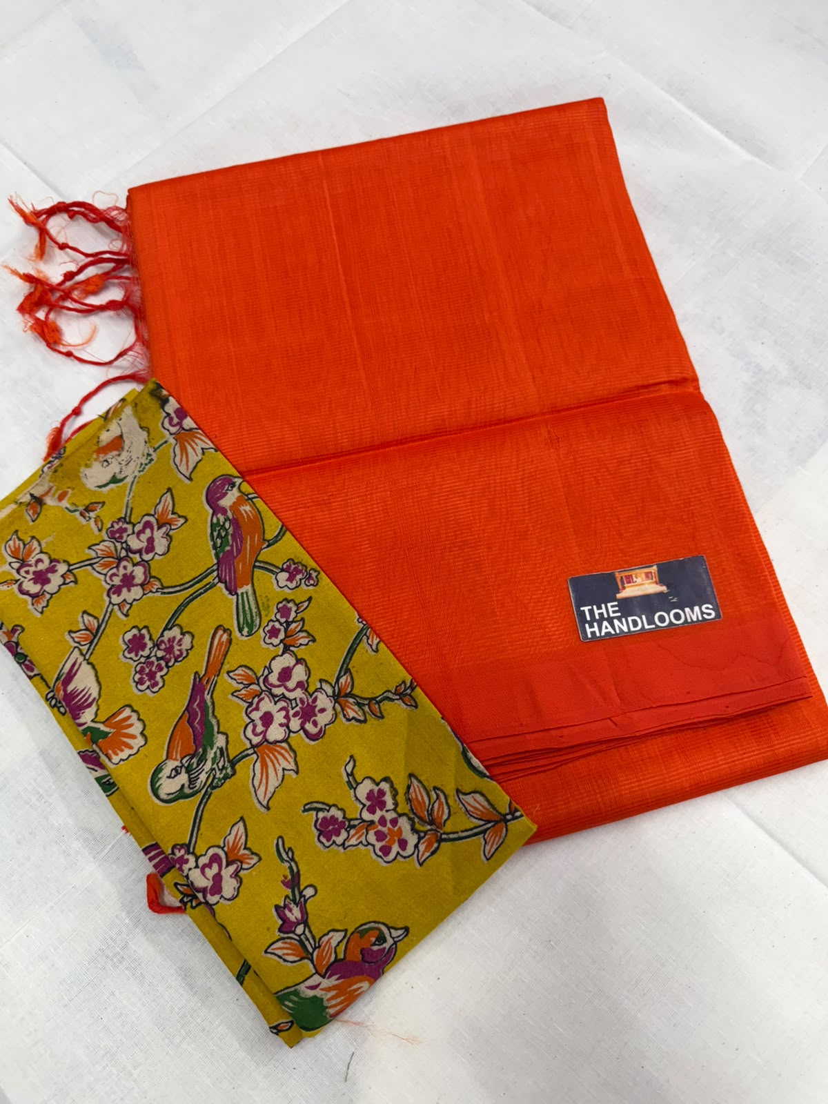 Mangalagiri plain pattu by cotton handloom saree