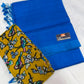 Mangalagiri plain pattu by cotton handloom saree