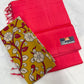 Mangalagiri plain pattu by cotton handloom saree