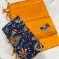 Mangalagiri plain pattu by cotton handloom saree