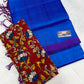 Mangalagiri plain pattu by cotton handloom saree