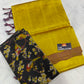 Mangalagiri plain pattu by cotton handloom saree