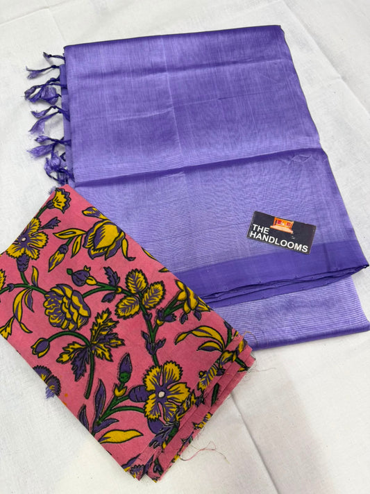 Mangalagiri plain pattu by cotton handloom saree