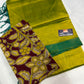 Mangalagiri plain pattu by cotton handloom saree